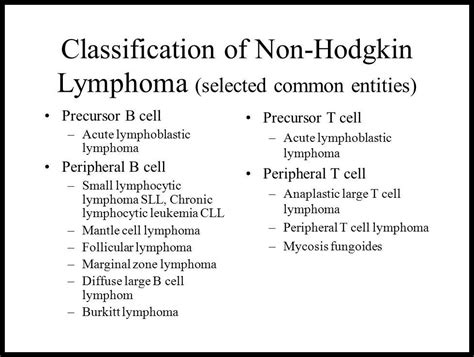 Hodgkin Vs Non Hodgkin Lymphoma Histology Slidesharetrick
