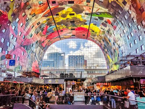 2019 12 08 The Colorful Market Hall In Rotterdam