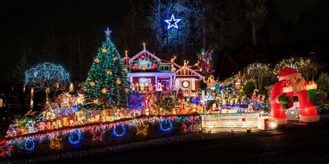 This Map Shows The Best Christmas Light Displays In Metro Vancouver