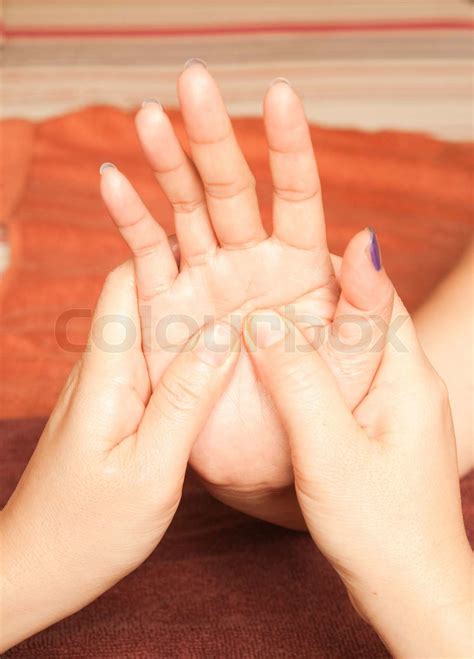 Reflexzonen Hand Massage Spa Behandlung Für Die Hände Thailand