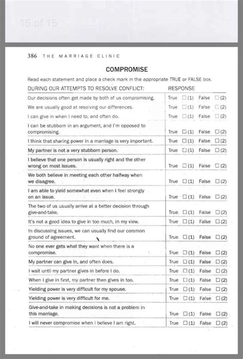Worksheets For Couples To Reconnect