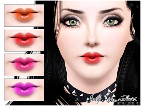 The Sims Resource Jelly Lip Gloss