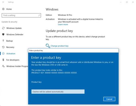 How To Upgrade Windows 10 Home To Pro Free Using Default Product Key