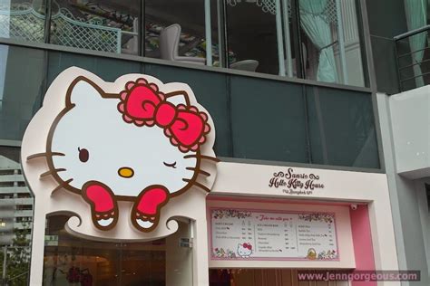 We went to caturday, a cat cafe. Hello Kitty House Bangkok- Hello Kitty Cafe - JennGorgeous