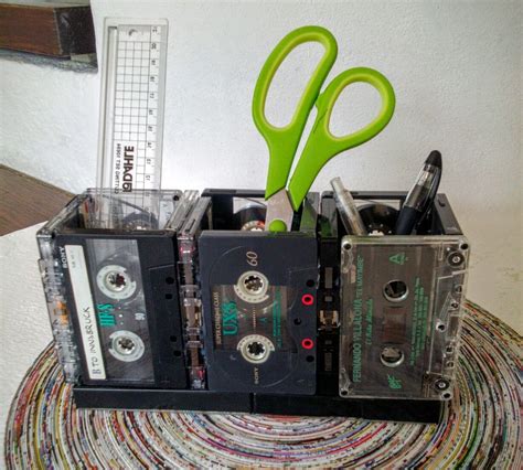 Kassetten Cassette Tape Crafts Vintage Room Decor Record Crafts