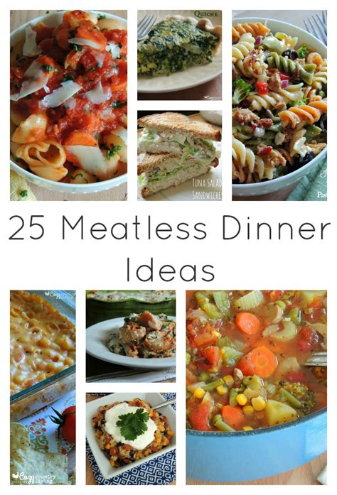 Almost any side—noodles, veggies or bread—tastes better next to this lovely chicken. 25 Meatless Family Dinner Ideas