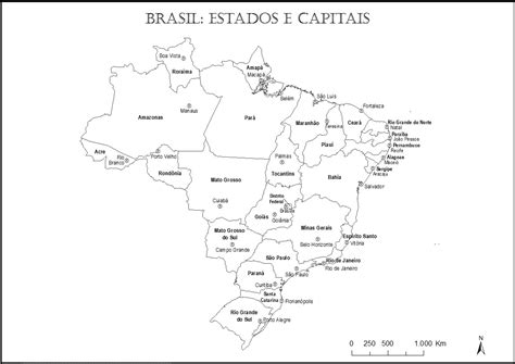 Educar X Mapas Político Do Brasil Para Pintar E Colorir