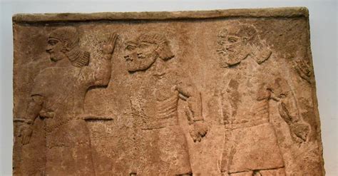 Review Of Arab Prisoners Assyrian Relief Illustration World