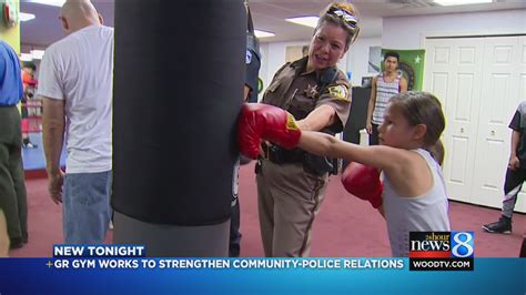 Gym Works To Strengthen Community Police Relations