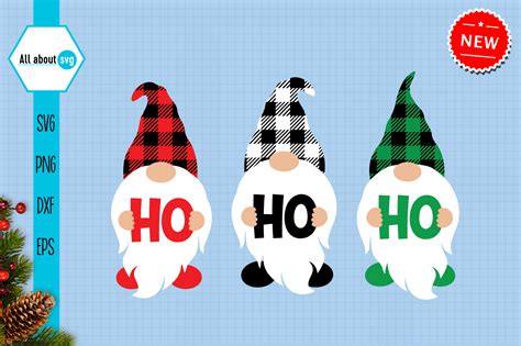 Christmas Gnomes Svg Free Crafts Design Charger Svg Christmas