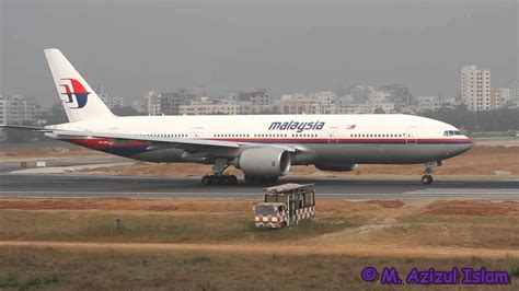 Malaysia airlines flight 370 (also known as mh370 or mas370) was a scheduled international passenger flight operated by malaysia airlines that disappeared on 8 march 2014 while flying from. Malaysia Airlines Boeing 777-200ER 9M-MRO at Dhaka #MH370 ...