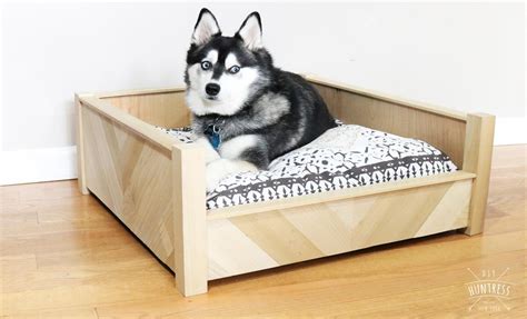 Diy Chevron Wooden Dog Bed Kreg Tool