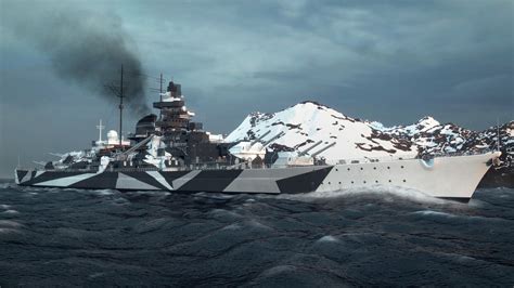 Download Battleship Military German Battleship Tirpitz Hd Wallpaper