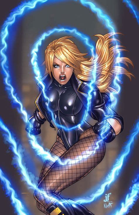 Black Canary Colored By Jamiefayx On Deviantart Black Canary Dc