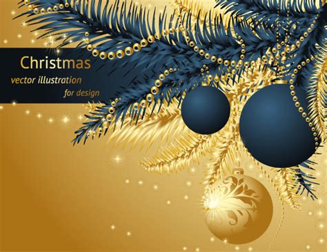 Gold Christmas 25223 Free Eps Download 4 Vector