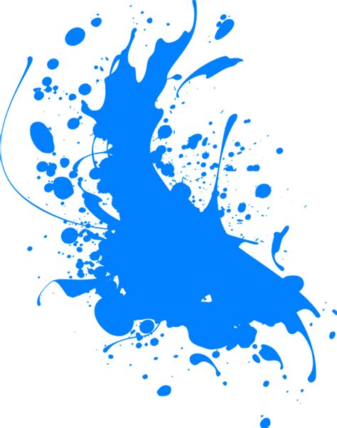Ink Blue Splatter Free Vector Graphic On Pixabay