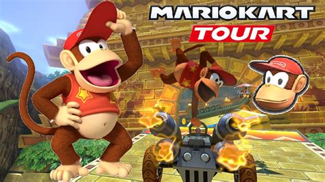 Diddy Kong With Tour Animations Mario Kart Mods