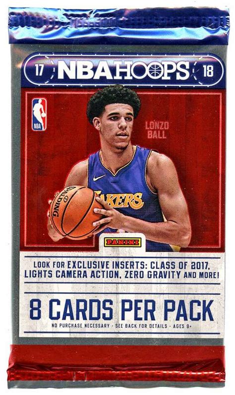New items go on sale daily! NBA 2017-18 NBA Hoops Trading Card Pack Panini - ToyWiz