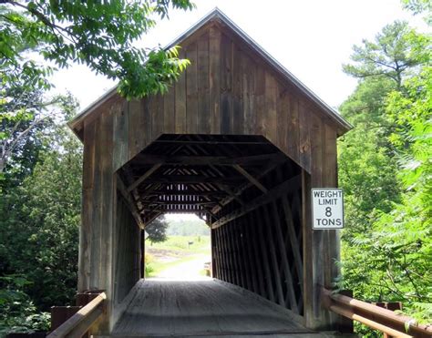 Halpin 1824 Covered Bridge In Addison County Vermont