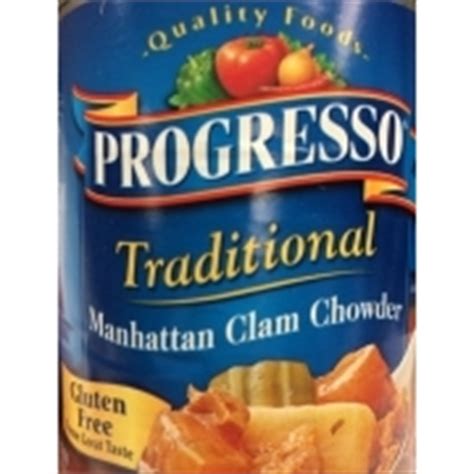 Clam chowder is healthy because clam chowder contains, minerals, nutrients, high in protein and low in fat and calories. Progresso Soup, Manhattan Clam Chowder: Calories ...