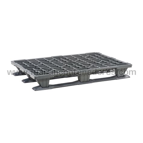 Nestable Perforated Plastic Pallet 1200x1000x140 Mm