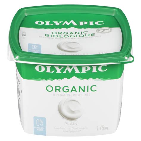 No Fat Yogurt Plain Olympic 175 Kg Delivery Cornershop By Uber Canada