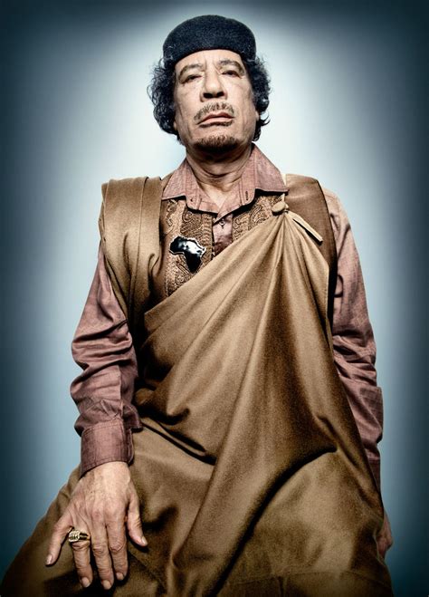 Muammar Gaddafi Portrait Famous Photographers Photographer Inspiration