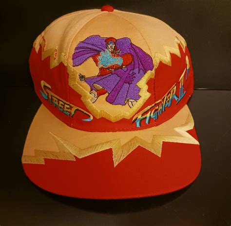 Vintage Vintage 1996 Capcom Street Fighter 2 Video Game Snapback Hat