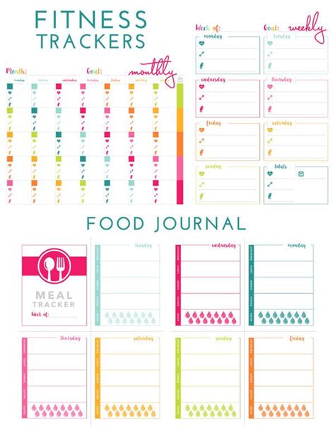 Today brings you the latest headlines and expert tips on parenting, food, home, style, and health and wellness. Printable Fitness Trackers and Food Journal | Food journal ...