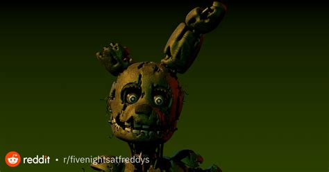 Springtrap Fnaf 3 Fivenightsatfreddys