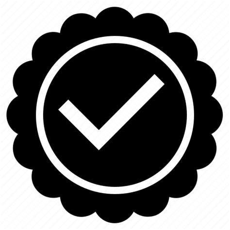 Badge Check Sign Checklist Verified Account Verify Verify Badge