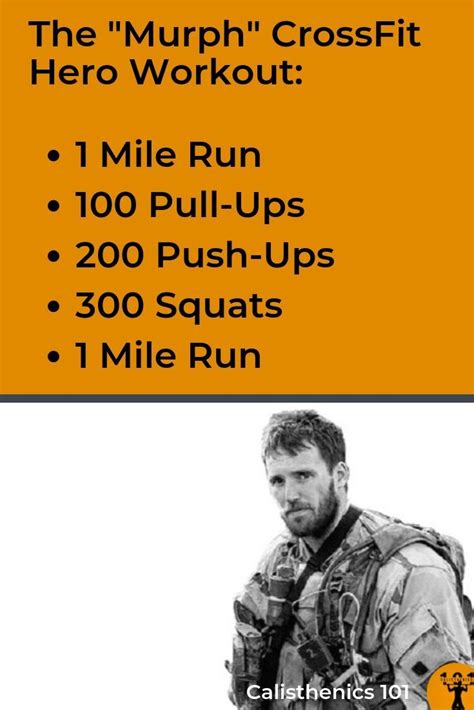 What Is The Murph Crossfit Hero Workout Calisthenics 101