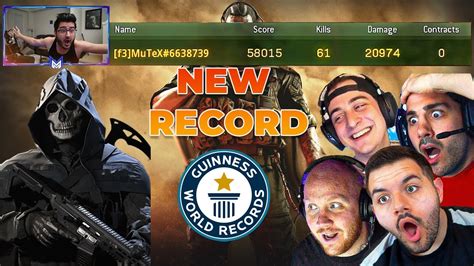 61 Kills Solo Vs Quads New World Record Reacting To Call Of Duty