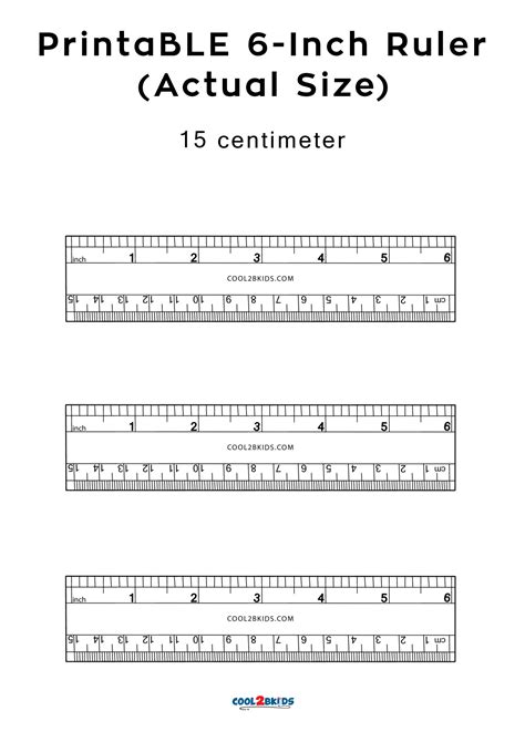 The following is the feet and inches to centimeters conversion table from 1 foot to 6 feet 11 inches. Printable 6 Inch Paper Ruler | Printable Ruler Actual Size