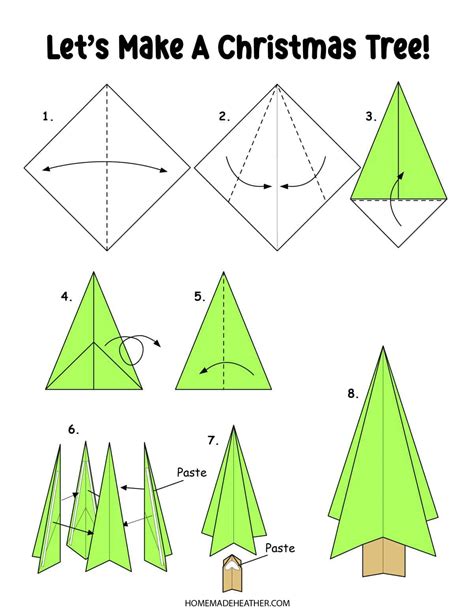 Origami Diagrams Christmas