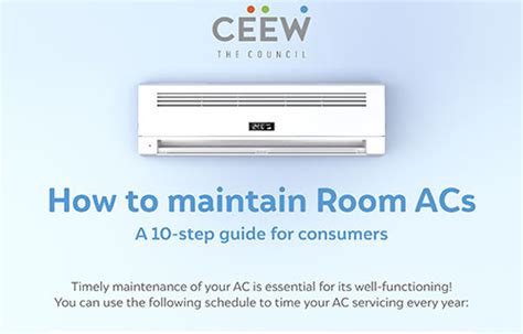 A 10 Step Guide To Maintain Room Air Conditioners Ceew