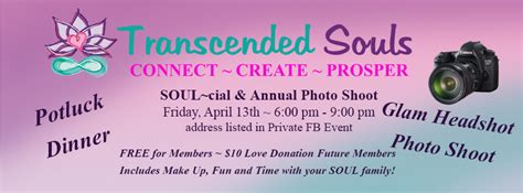 Transcended Souls March Soul~cial Transcended Souls