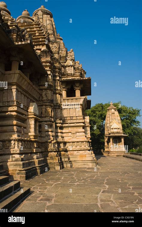 Architectural Details Of A Temple Kandariya Mahadeva Temple Khajuraho