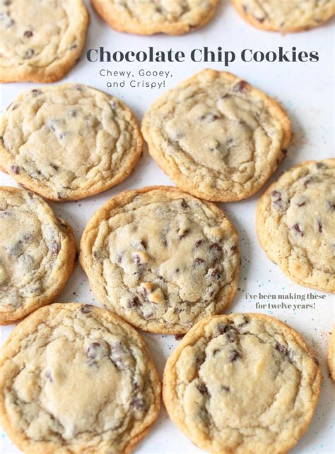 Chocolate Chip Cookie Recipe Chewy Gooey And Crispy Simply