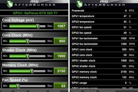 Msi afterburner shows the graphics card operating status and hardware status more accurately. MSI Afterburner for iOS lets you overclock your GPU with ...