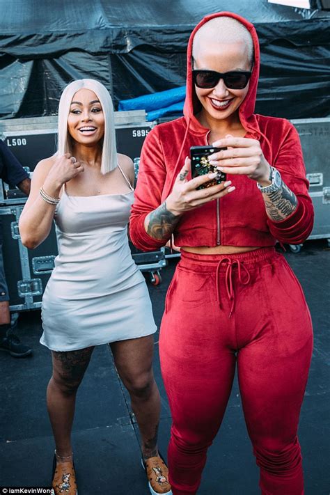 Latest Updates Braless Blac Chyna And Amber Rose Are Bff Goals In These Photos
