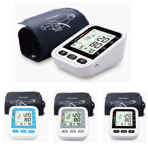 Upper Arm Blood Pressure Monitor English Voice Automatic Electric Pr