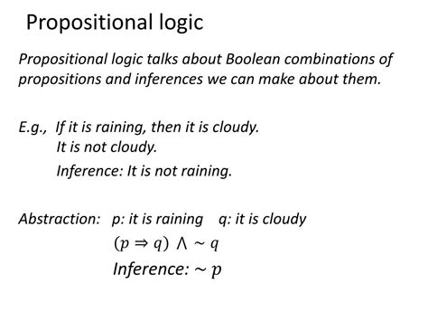 Ppt Propositional Logic Powerpoint Presentation Free Download Id