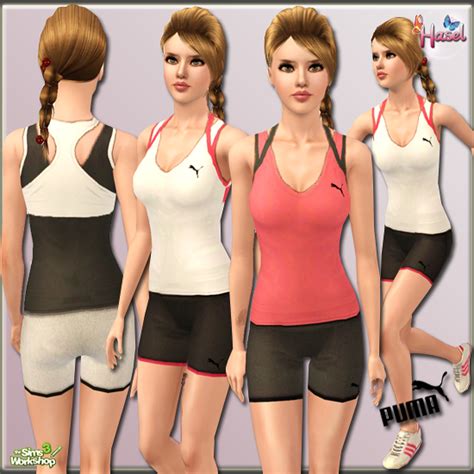 The Sims Resource Adult Puma Sportwear