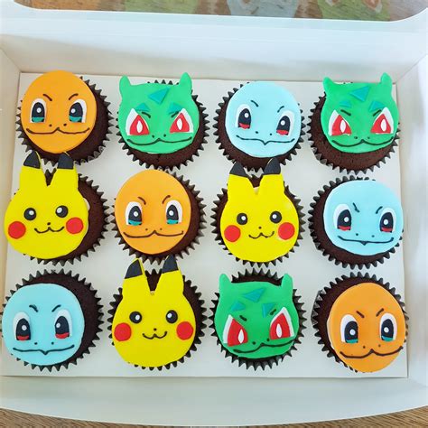 Pokemon Cupcakes The Baking Experiment