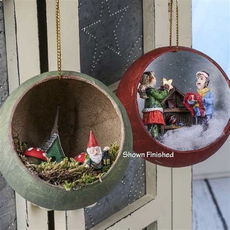 The five steps in this article will help you put together an effective introduction for either type of research paper. Paper Mache Open Diorama Ball Ornaments - Paper Mache ...