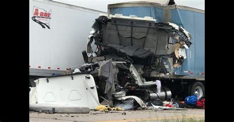 Fatal Crash Involving 2 Semi Trucks Leaves One Dead