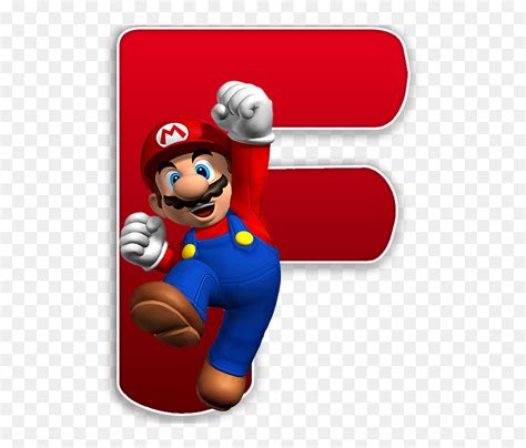 Letras Abecedario De Mario Bros Hd Png Download Vhv