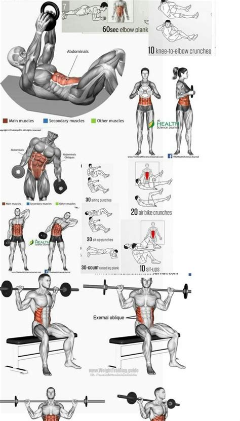 An Image Of A Man Doing Exercises With Dumbs On His Chest And Back Muscles