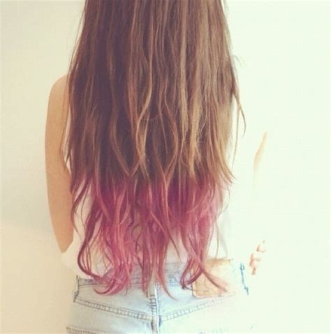 A Wiccan Hippie Summer Dip Dyed Hair